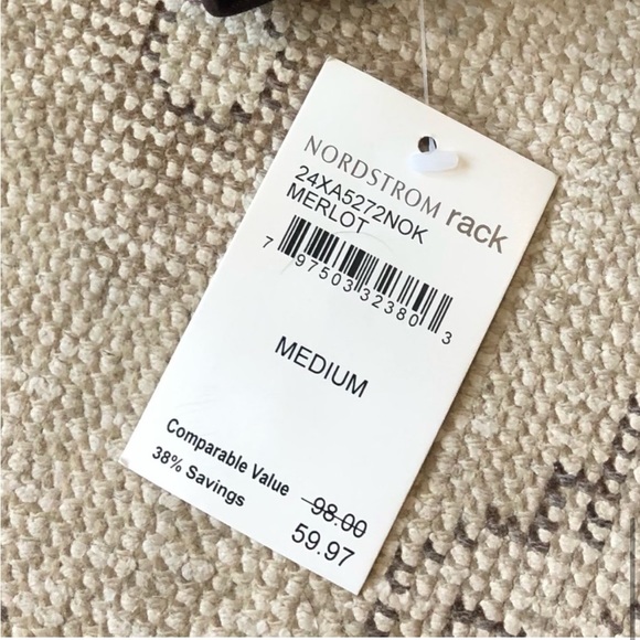 NWT Blank NYC Faux Leather Moto Jacket (Merlot) - Picture 8 of 8